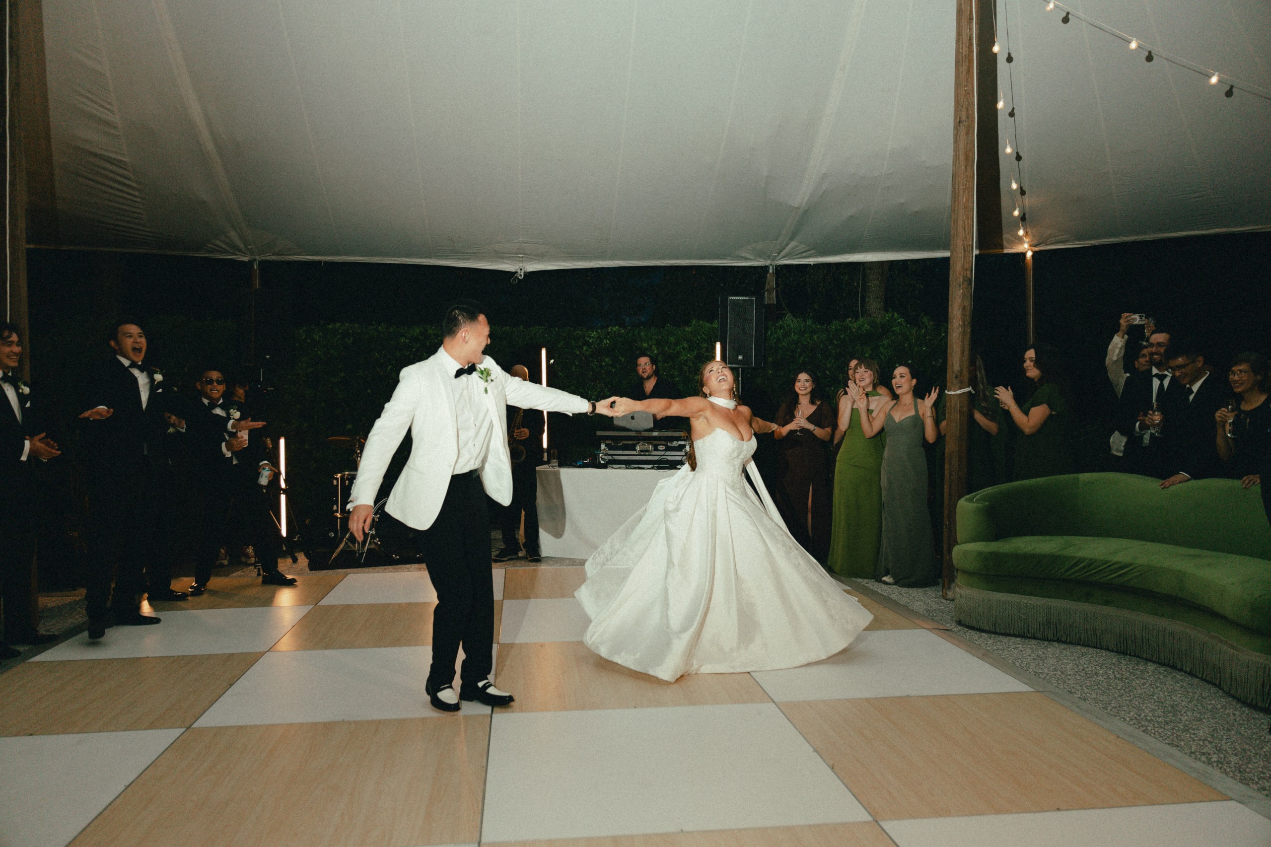 Wedding reception at the Gibbes Museum of Art in Charleston, SC