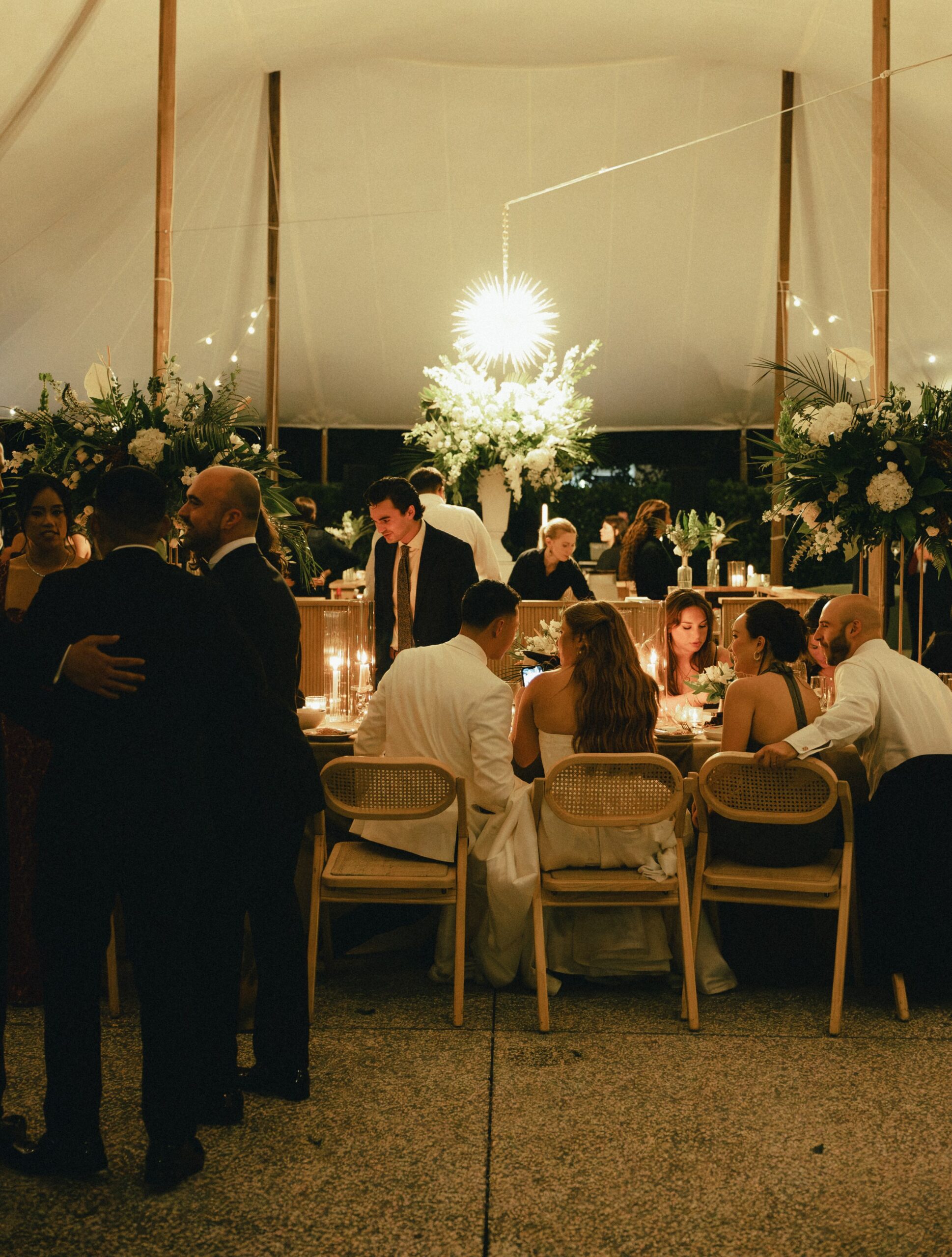 Wedding reception at the Gibbes Museum of Art in Charleston, SC
