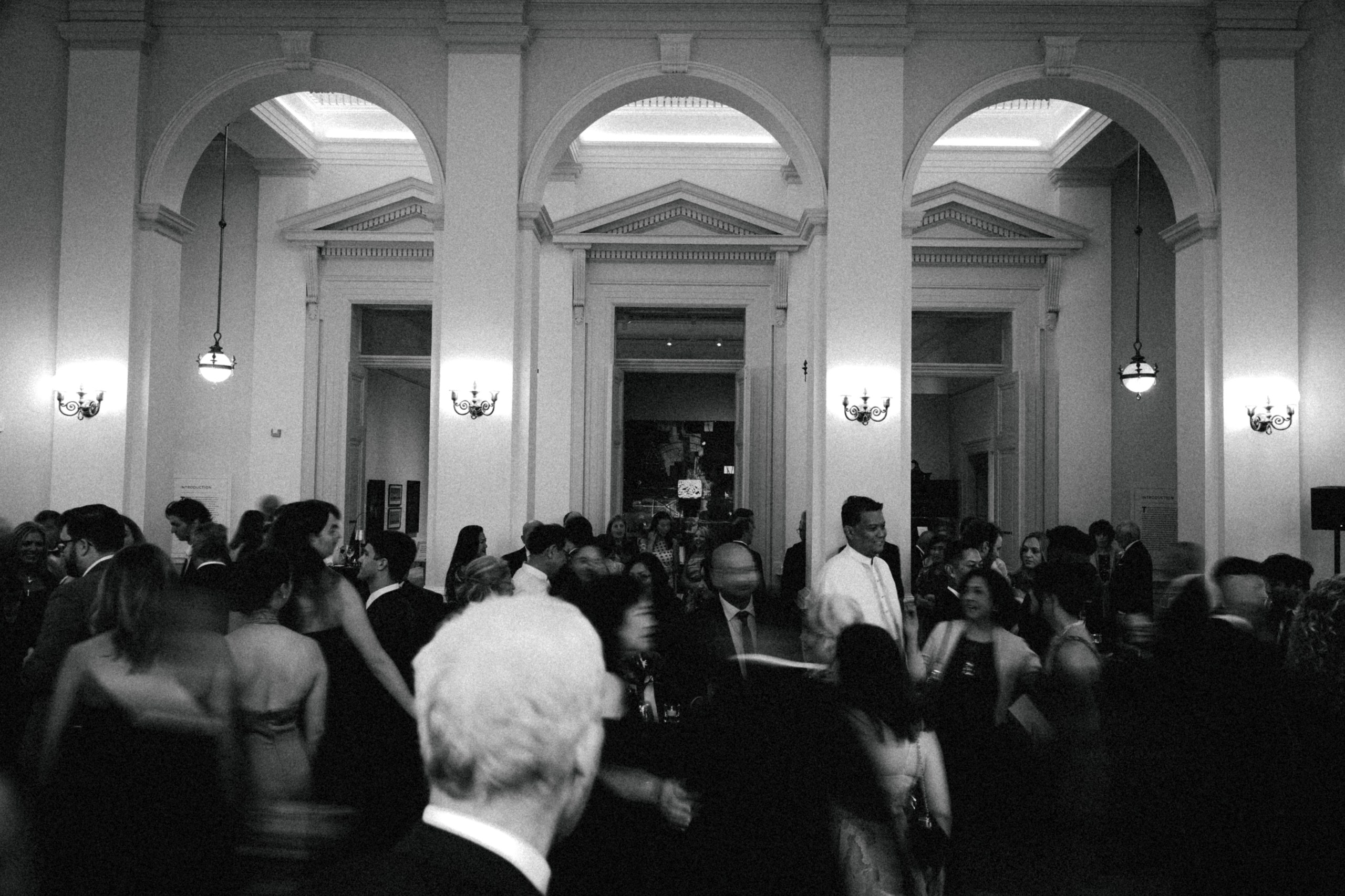 Wedding reception at the Gibbes Museum of Art in Charleston, SC
